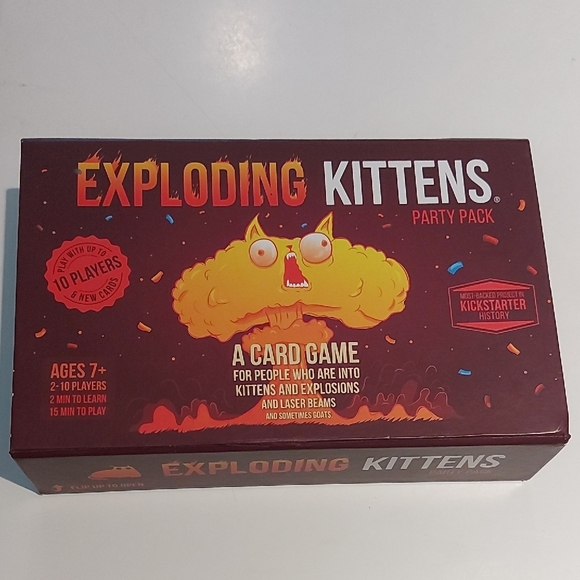 Exploding Kittens Party Pack Card Game - Picture 1 of 3